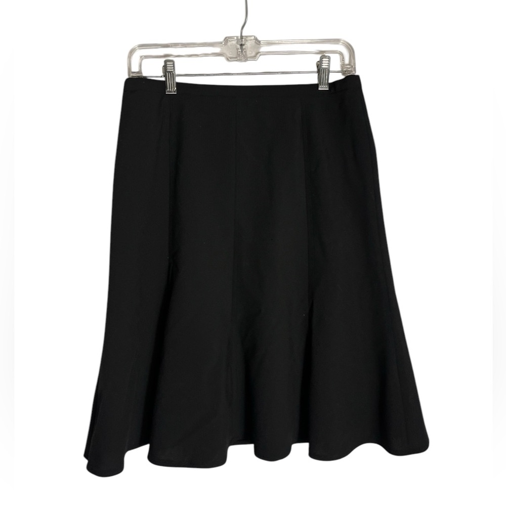 Antonio Melani skirt‎ size 6 solid black A-line skirt PERFECT 🖤🖤